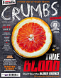 英國美食雜誌Crumbs誘人的封面設計。