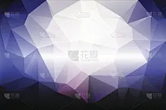 浅粉蓝色低聚背景