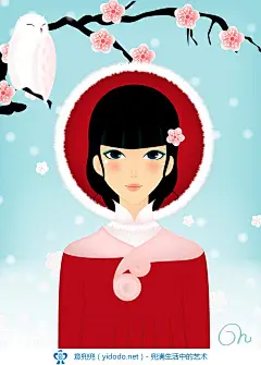 一组有爱的青春少女插画图片分享 - 插画 - 意兜兜 - 专注于LOMO,设计,摄影,素材,唯美图片的收藏及原创，为广大网友提供一个唯美的家！