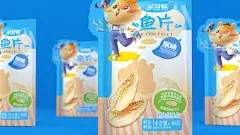 粤猫 x金仓鼠 | 休闲零食品牌 IP 插画 包装 创意