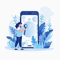 扁平风学习的人物素材图