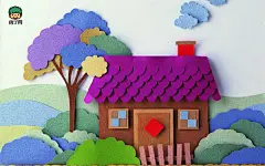 剪纸拼贴画 纸浮雕作品欣赏