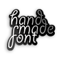 Handmade fonts on the Behance Network