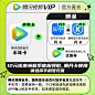 腾讯视频会员知乎酷狗会员组合品主图