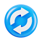 Refresh 3D Icon