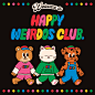 Happy Weirdos Club Branding Ver.2 by liz yoo 포트폴리오 - 노트폴리오