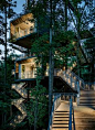 stunning & sustainable 38-metre-high treehouse (via Dezeen) - my ideal home...