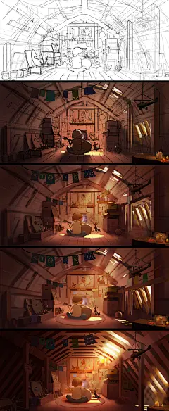 coco（寻梦环游记）同人2插画插画习作小鱼JohnStone - 原创作品 -  