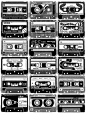 Mix Tapes by Bungo Design, via Behance: 