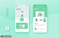 绿色简约手绘小家电产品APPUI界面APP界面素材下载-优图网-UPPSD