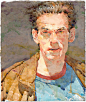 美国画家 Ted Nuttall  水彩肖像