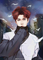 吴世勋【Fanart】@wu世勋-EXO 
   可爱又迷人的反派角色 ​​​​
