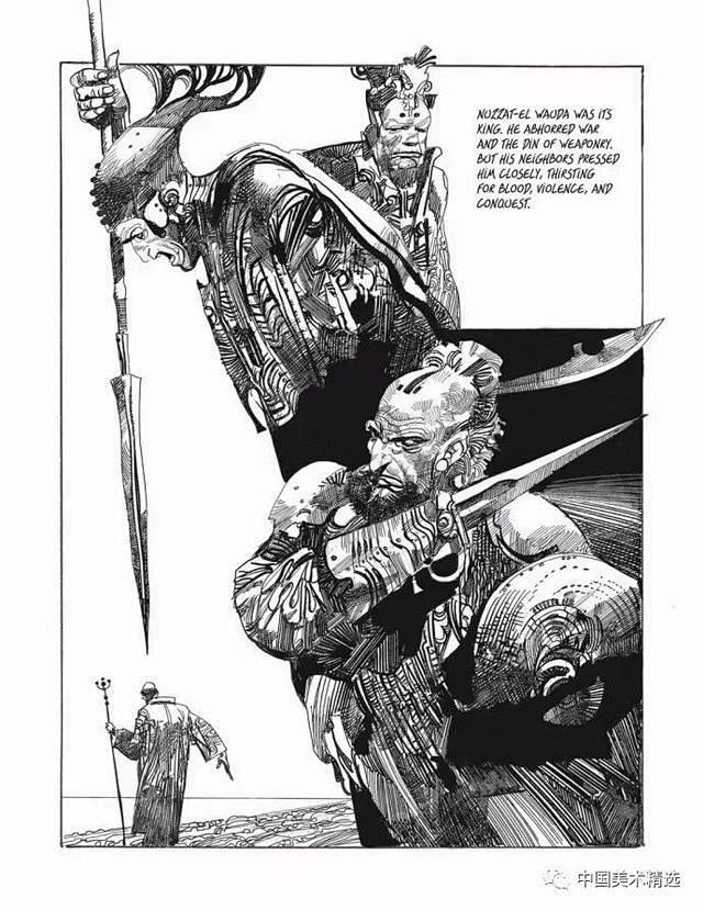 意大利漫画大师Sergio Toppi