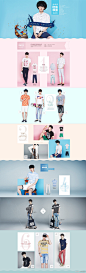 韩国欧巴男装专题页面设计欣赏-致设计,店铺欣赏