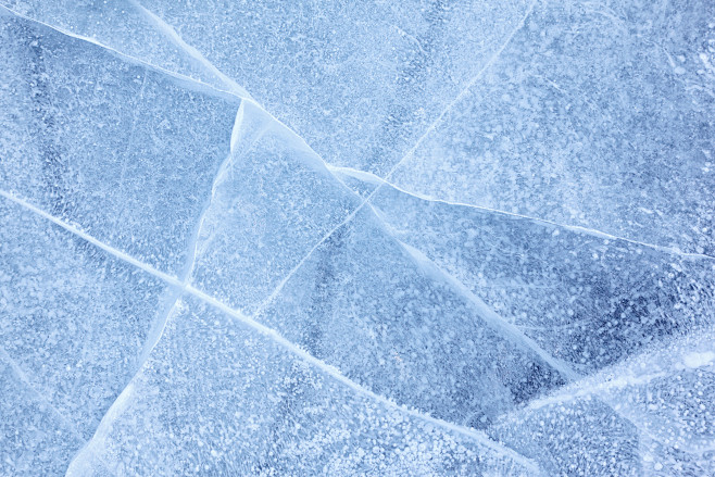 冬季冰晶结冰雪花白雪冰冻积雪图案海报背景...