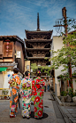 Kimono at Hokan-ji by Michael Kjærgaard on 500px