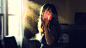 People 1920x1080 women lights dust sunbeams sun rays summer portrait hands sunlight window