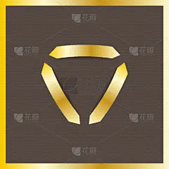 华贵,三位一体,品牌名称,金属,黄金,箭头符号,传媒,商务,联系