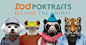 Zoo Portraits. Become the Animal. : Zoo portraits is a creative and educational project based on the animal kingdom with three areas deriving from it: Image, education & awareness.