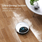 Amazon.com - Tesvor Robot Vacuum, Robotic Vacuum and Mop Cleaner, 1800Pa Strong Suction, WiFi Connectivity, App and Alexa Voice Control, Clean from Hardfloors to Low-Pile Carpets for Dust and Pet Hair -