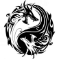 Dragon heads tattoo