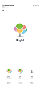 Right品管圈标志设计/logo设计/