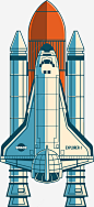 世界航天日白色大型火箭高清素材 世界航天日 发射火箭 大型火箭 白色火箭 航天飞机 航空 元素 免抠png 设计图片 免费下载 页面网页 平面电商 创意素材