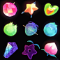 3D Video Game Fruit