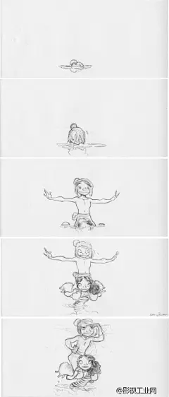 迄今为止梦工厂制作周期最长影片：3D动画《疯狂原始人》，概念设计、故事版等海量图示