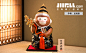 jiifll-手办-文创-公仔-泥塑-日本-动漫IP形象-猴子-孙悟空-玩具-可爱-礼物-摆件-萌宠
