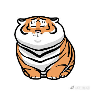 胖乎乎的表情···#不二马学画猫# #不...