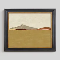 法式中古风复古客厅电表箱装饰画配电箱遮挡电源盒可推拉风景挂画-tmall.com天猫