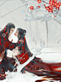 古风底图／美工扶离处理【前圈名婪罂／瘾，反正多得很】／侵删致歉／花瓣@［杠精本精］小扶离呀~