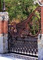 Iron Gate by Gaudí
照片由 chris8800 在 flickr 上创建｜Iron gate of a family house designed by Antoni Gaudí - Barcelona