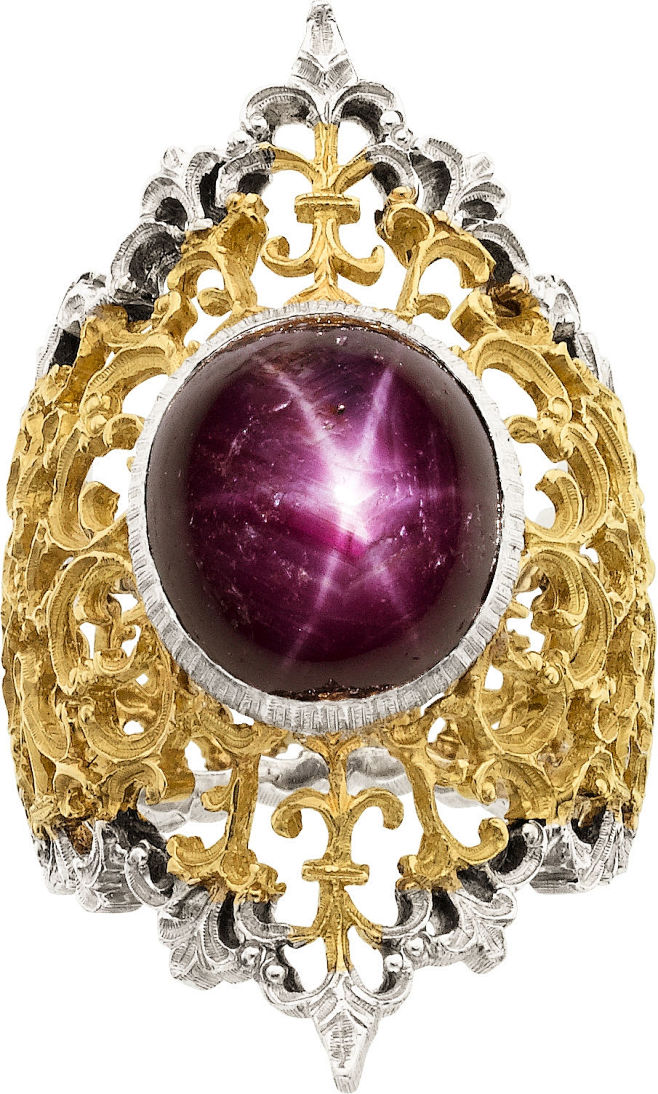 Star Ruby, Gold Ring...