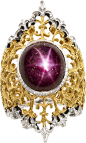 Star Ruby, Gold Ring, Buccellati