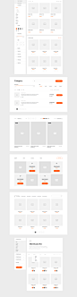 Wireframe Kits : Prototyping is an essential part in creating your website, but it hides many important details and nuances that can easily burn lots of your time and energy. Basement Ecommerce is a perfectly crafted wireframe kit with 90+ components in 1