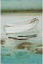 Canoe Artwork - beach-style - Paintings - Paragon Decor