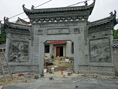 G-古建-将军门/砖雕大门/中式门厅门头-花瓣网|陪你做生活的设计师 | 头条号