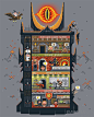 Tiny-Dark-Tower-像素风游戏-塔-场景 |GAMEUI- 游戏设计圈聚集地 | 游戏UI | 游戏界面 | 游戏图标 | 游戏网站 | 游戏群 | 游戏设计