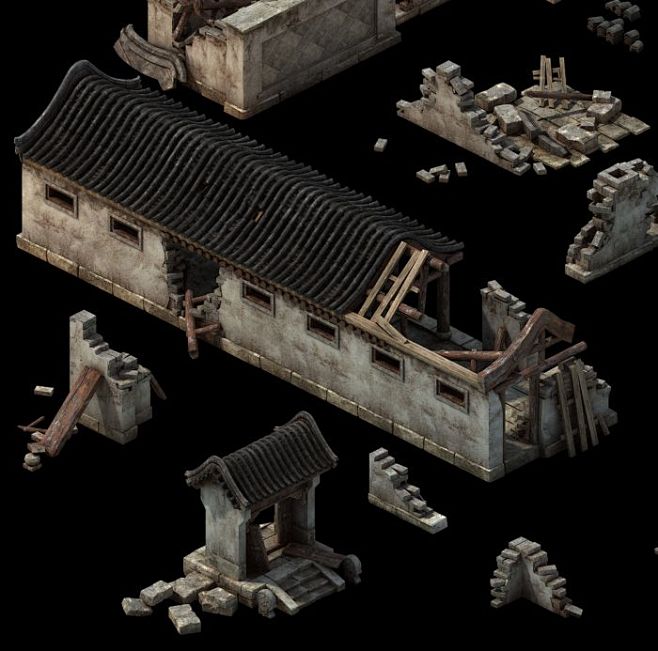 破损建筑