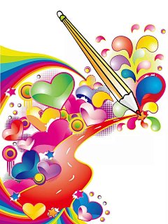 铅笔和心形花纹矢量背景背景素材|铅笔|矢量背景|矢量素材|矢量图|五角星|心形花纹|可爱卡通矢量背景|矢量背景底纹|名片矢量背景|花纹矢量背景