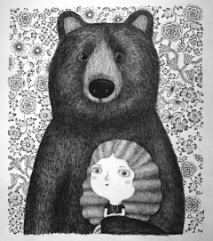 呼噜噜飞雪采集到插画