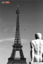 法国埃菲尔铁塔图片素材
