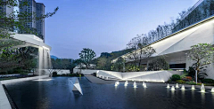 芫🌿采集到Z-住宅景观:现代-水景