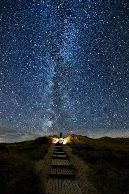德国北海叙尔特岛-----通往天堂的星空...