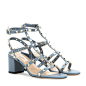 Valentino - Rockstud leather sandals - We are besotted with Valentino's new season footwear offerings. These block-heel leather sandals feature plenty of straps that are topped off with those classic pyramid studs. A more feminine take on the military tre