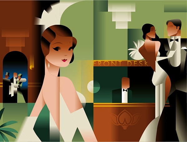 Mads Berg：Art Deco风格...