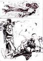 Comics Style 02: Ashley Wood I. Sketches: 