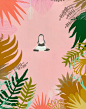 悠哉自在的療癒系插畫 : Illustration by Laura Berger | Website